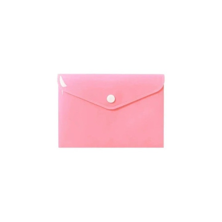 Dosar A6 Biurfol, roz pastel