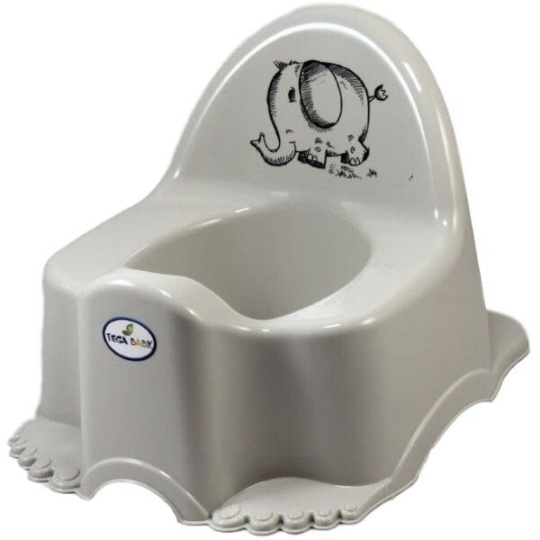 Olita muzicala Elefant Gri copii, bebelusi