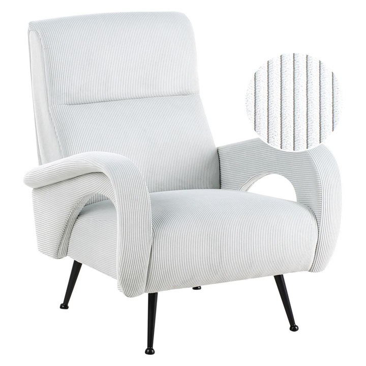 Fotel Svalov Kordbársony Mentazöld