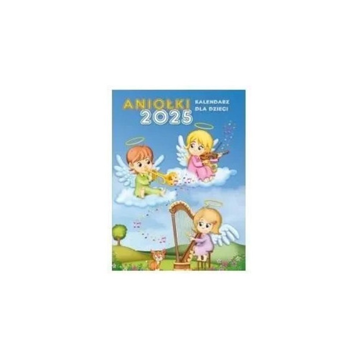 Kalendar 2025, Wydawnictwo Duszpasterstwa Rolnikow, ilustratii cu ingerasi, format lunar