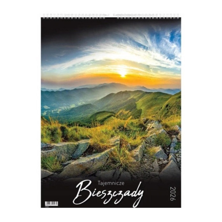 Calendar 2026, Evena, 12 luni, 31,5x50cm, cu spirala, pentru birou si acasa