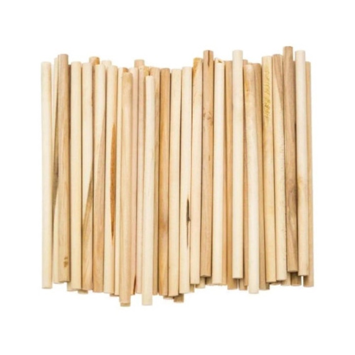 Kreatív kerek pálcikák készlet 6mmx13,5cm 50db Brewis