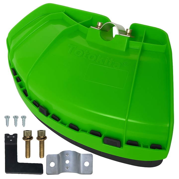 Aparatoare motocoasa universala cutit, pentru tija 28mm, Totokita – Verde