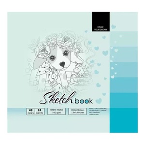 Acuarele, pensule si blocuri de desen