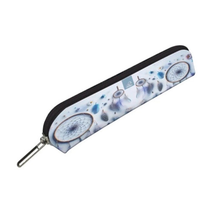 EV-Corp mini tolltartó, Boho, 19x4x3,5cm, műbőr, színes