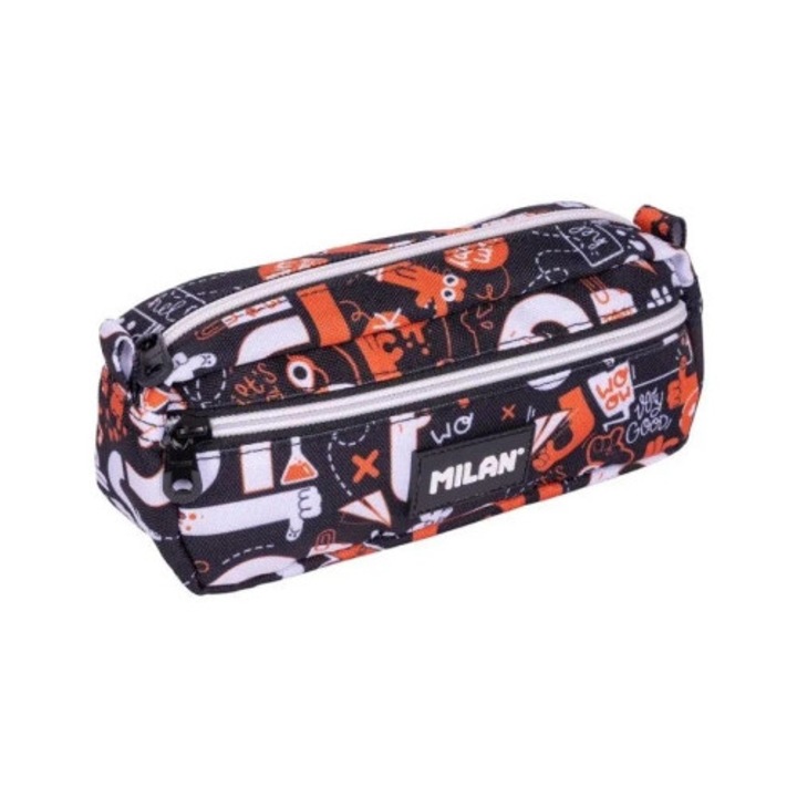 MILAN tolltartó, 2 rekeszes, többszínű, 21x8,5x6,1cm