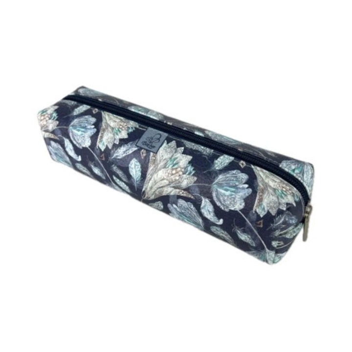 EV-Corp tolltartó, Boho virágok modell, többszínű, 21x5,5x5,5cm