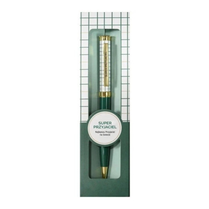 Pix de scris Be-Happy Gifts, design modern, pastel, metal