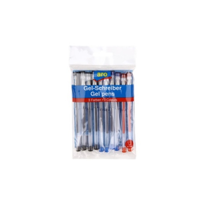 Pix cu gel Multicolor Aro – set 10 bucati