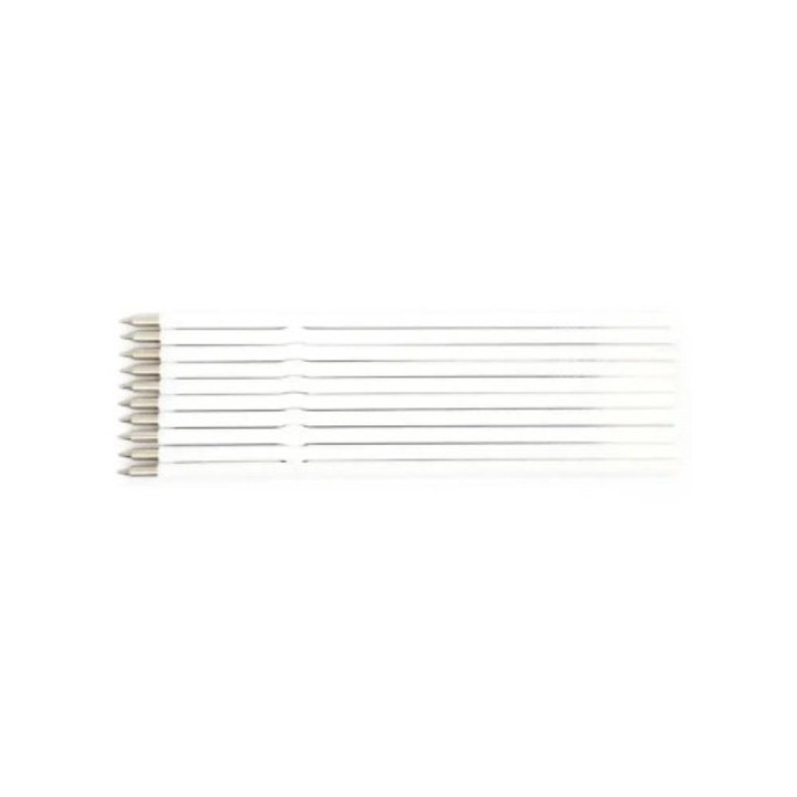 Rezerve Fandy, 0,5mm, albastru, set 10 bucati, 10,5cm