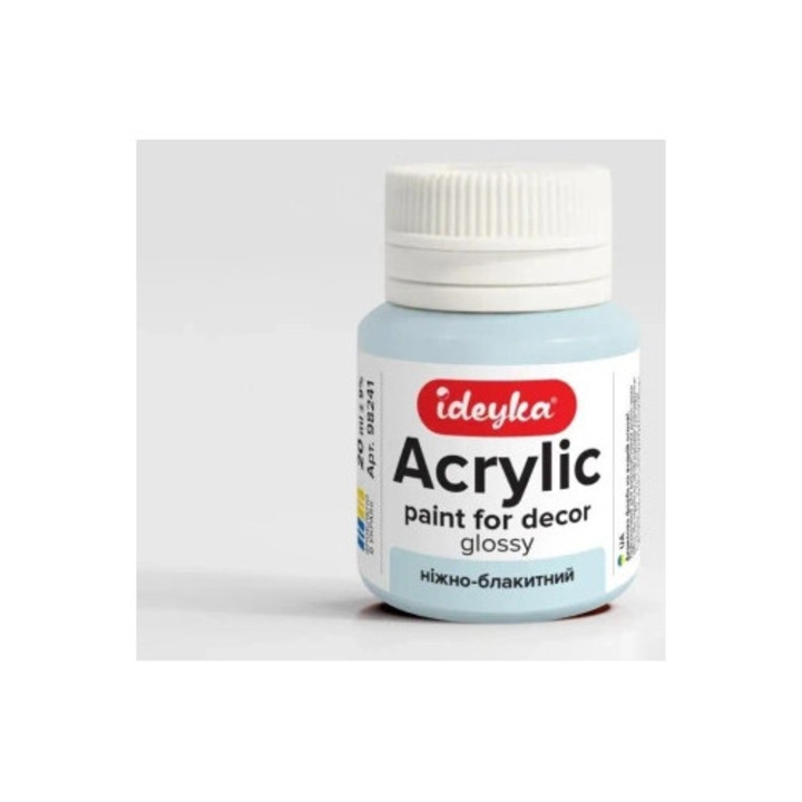 Acuarela Ideyka, albastru, 20ml, crema, utilizare pe diverse suprafete