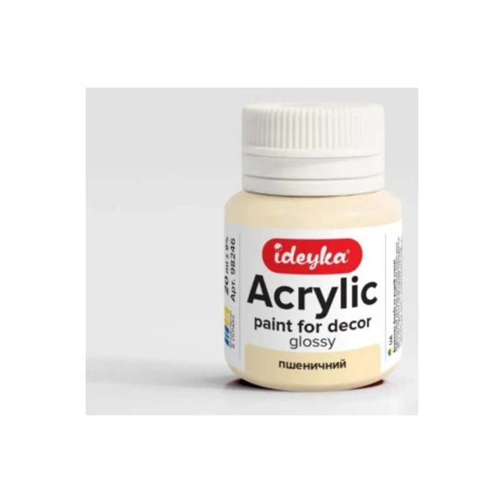 Acuarela Ideyka 20ml, crema, utilizare pe diverse suprafete