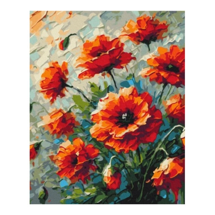 Set pictura pe numere BRUSHME, 40x50 cm