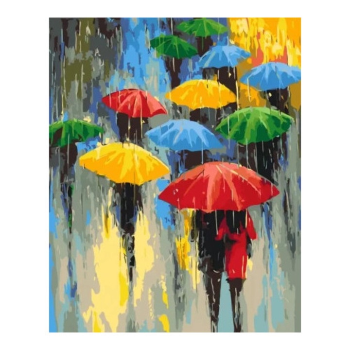 Set pictura pe numere, Brushme, 40x50cm