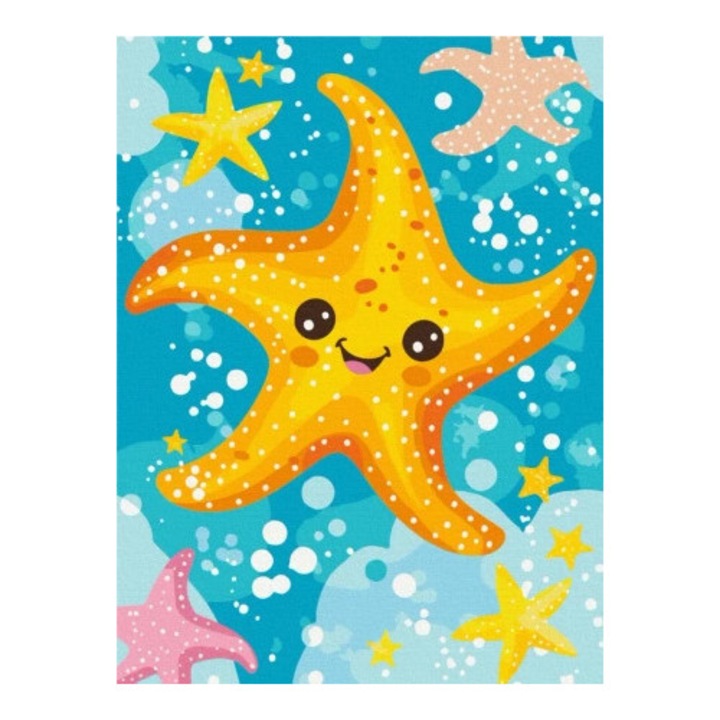 Set pictura pe numere BRUSHME 30x40 cm