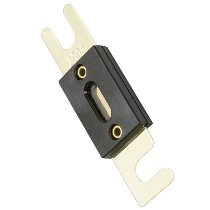 Siguranta ANL 200A pentru sistem audio, solar fotovoltaic, UPS, masina, barca, tractor, camion, excavator, auto Fuzibila