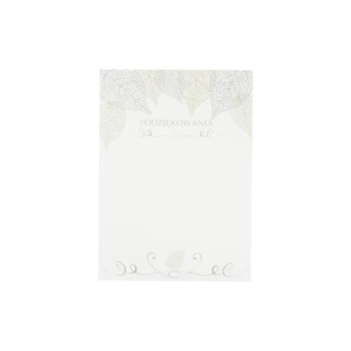 Alkalmi oklevél A4, Beniamin, 20 darabos szett, köszönetnyilvánítás, színes