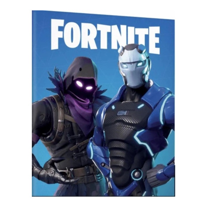 Fortnite füzet, Artbooks UA, A5, 80 oldal, Raven és Carbide