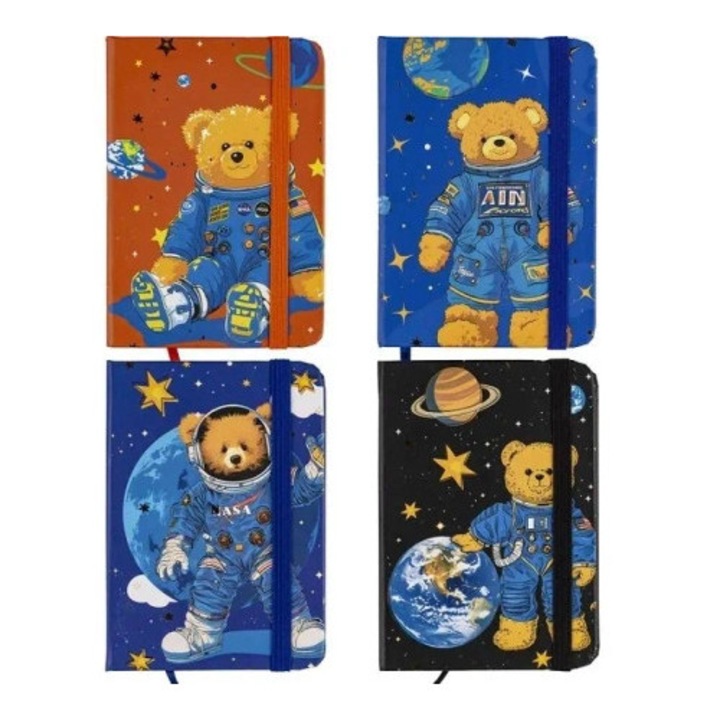 Тетрадка А7, Centrum, 80 страници, 68x100мм, многоцветна