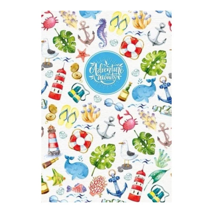 Fresh dekoratív füzet, 143x210mm, 96 oldal, kockás, fémes borító