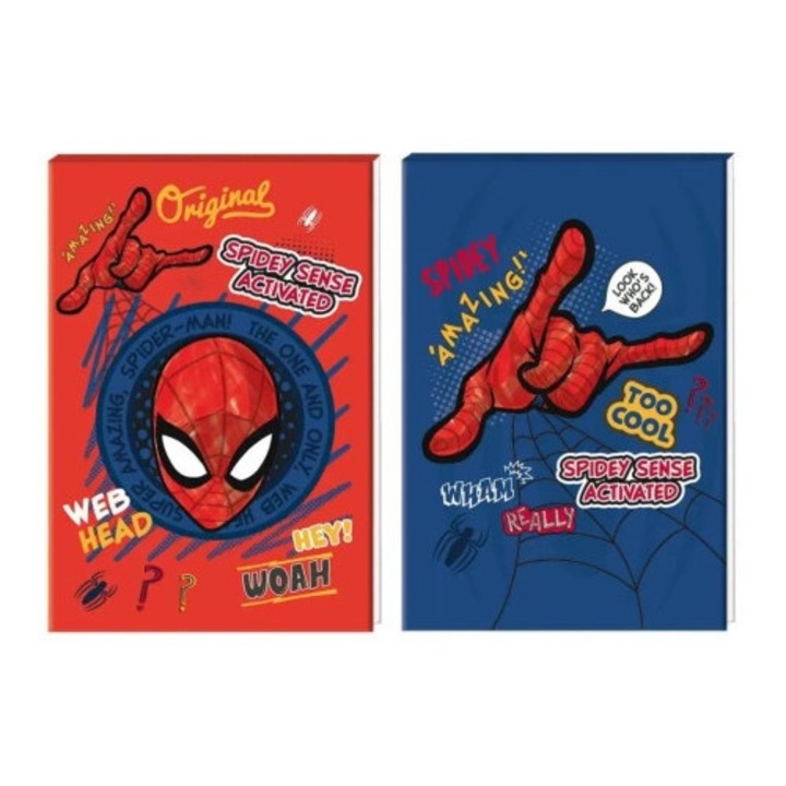 Set caiete A6 Beniamin, 12 buc, 30 pagini, multicolor, pentru copii