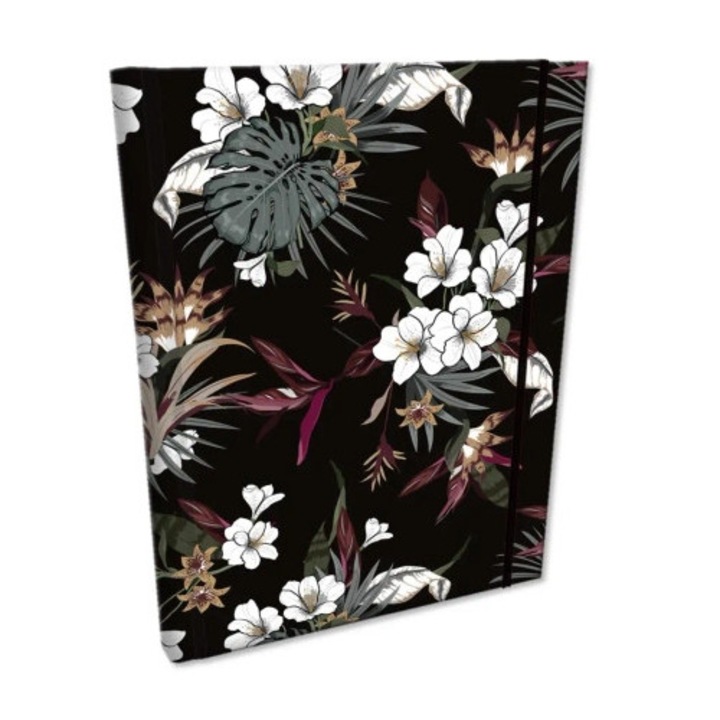 B6-os jegyzetfüzet, EV-Corp, Soft Touch, 192 oldal, gumiszalaggal