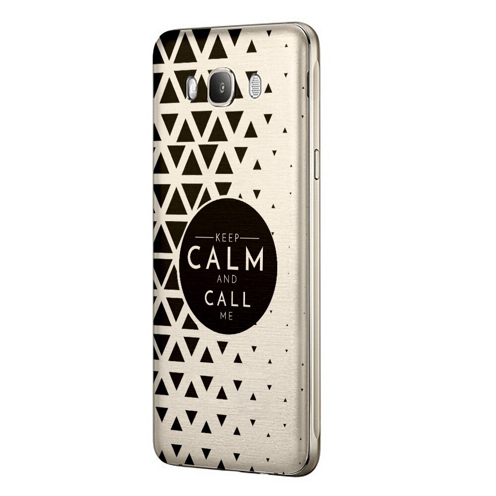 Husa Silicon, Ultra Slim 0.3MM, Keep Calm, Samsung Galaxy A3 2017