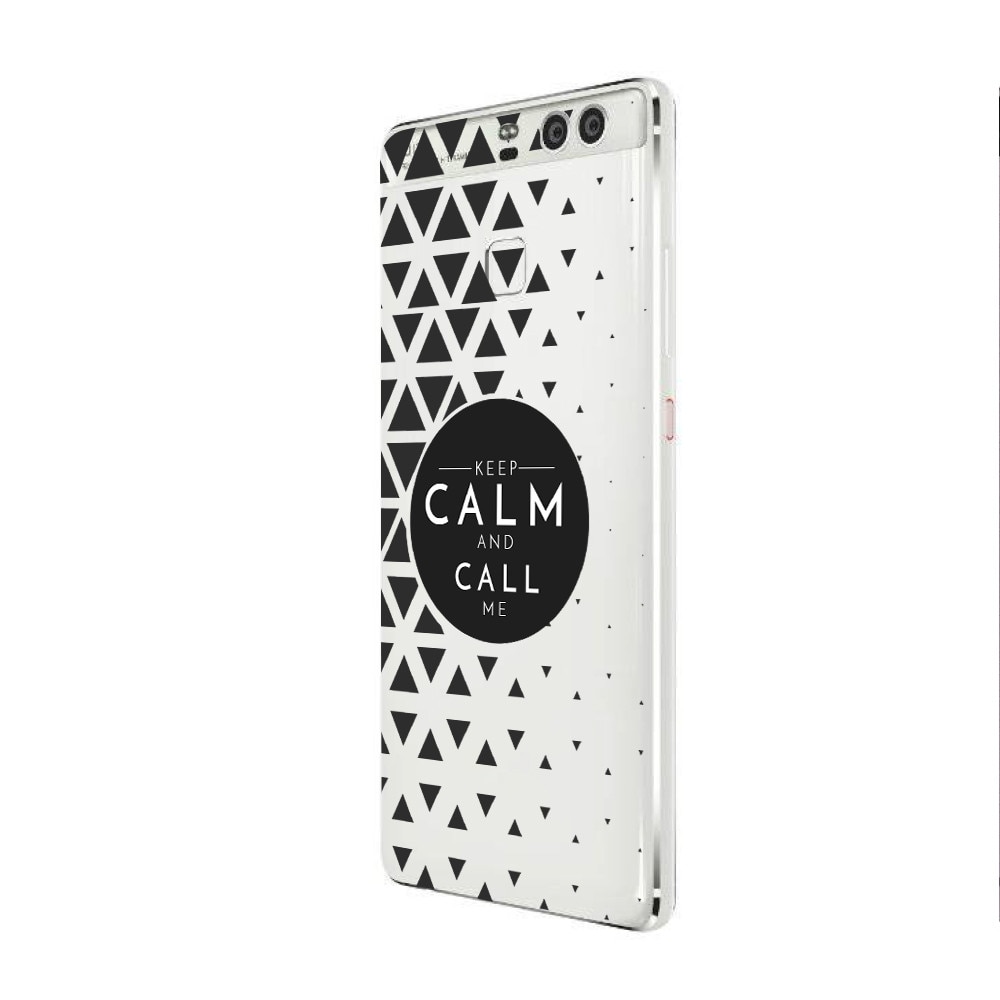 Husa Silicon, Ultra Slim 0.3MM, Keep Calm, Huawei P10 LITE
