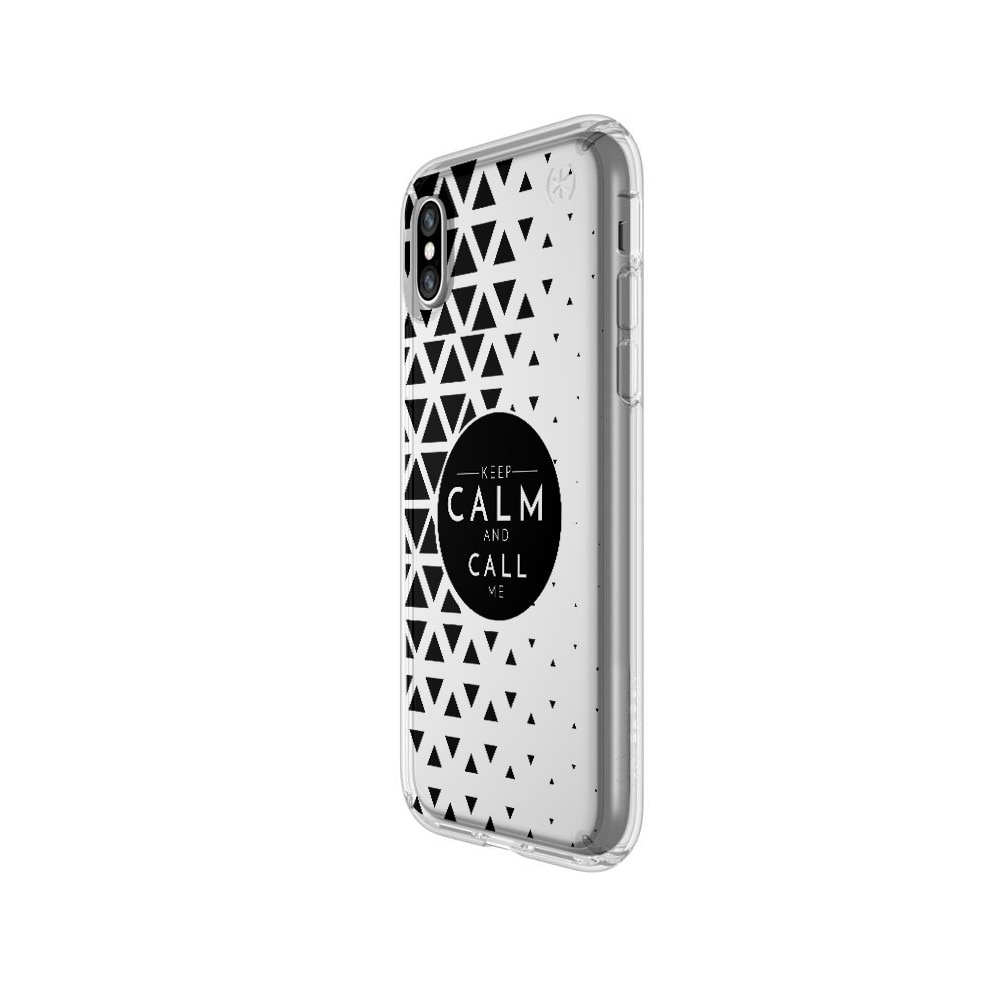 Husa Silicon, Ultra Slim 0.3MM, Keep Calm, Apple iPhone X