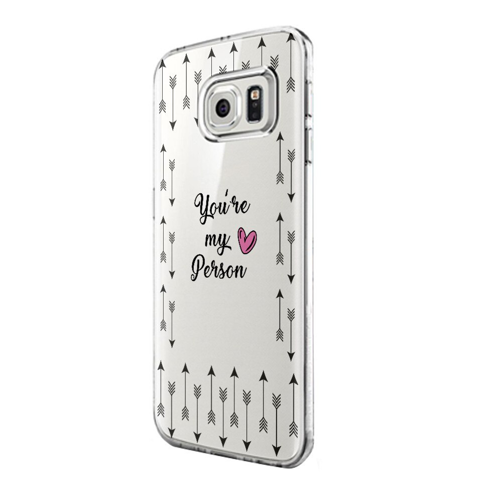 Husa Silicon, Ultra Slim 0.3MM, My Person, Samsung Galaxy S6 Edge