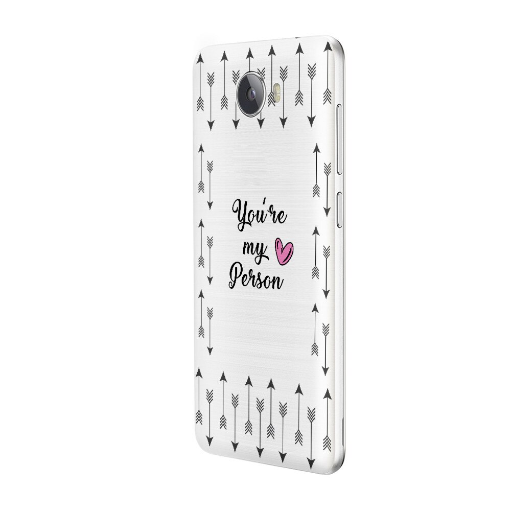 Husa Silicon, Ultra Slim 0.3MM, My Person, Huawei Y3 2017