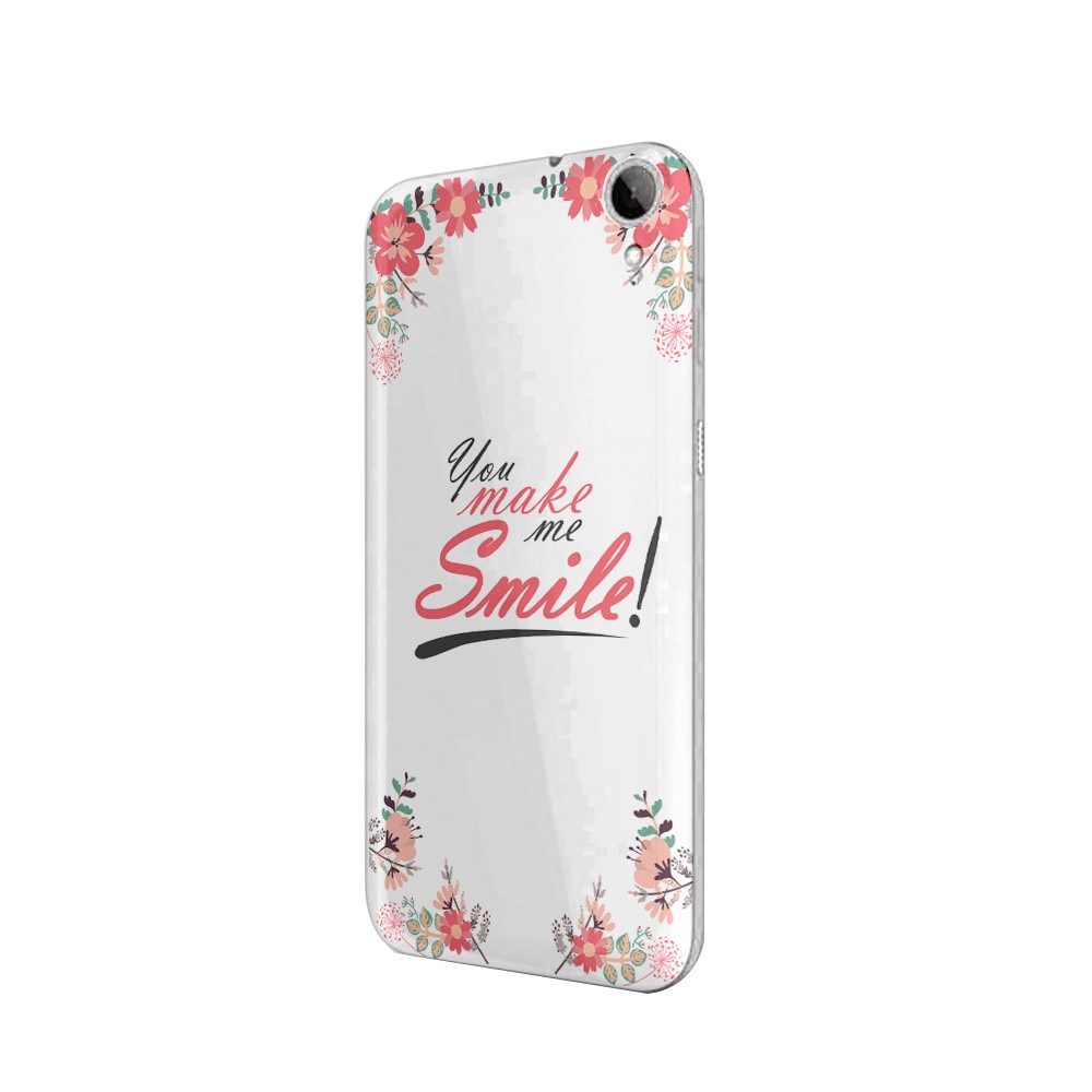 Husa Silicon, Ultra Slim 0.3MM, Smile, HTC 10 LifeStyle