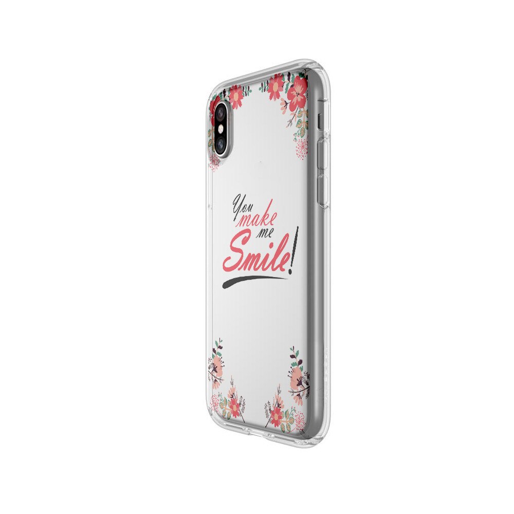 Husa Silicon, Ultra Slim 0.3MM, Smile, Apple iPhone X