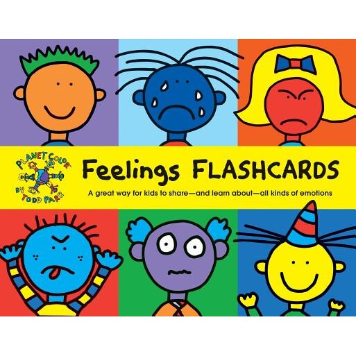 Todd Parr Feelings Flash Cards, Todd Parr