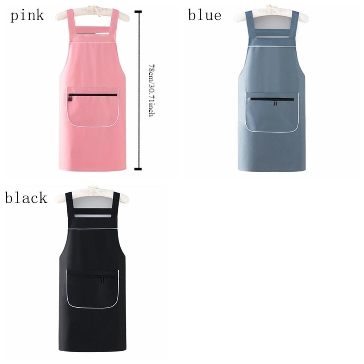 Sort de bucatarie, negru, impermeabil, 1 bucata, PVC