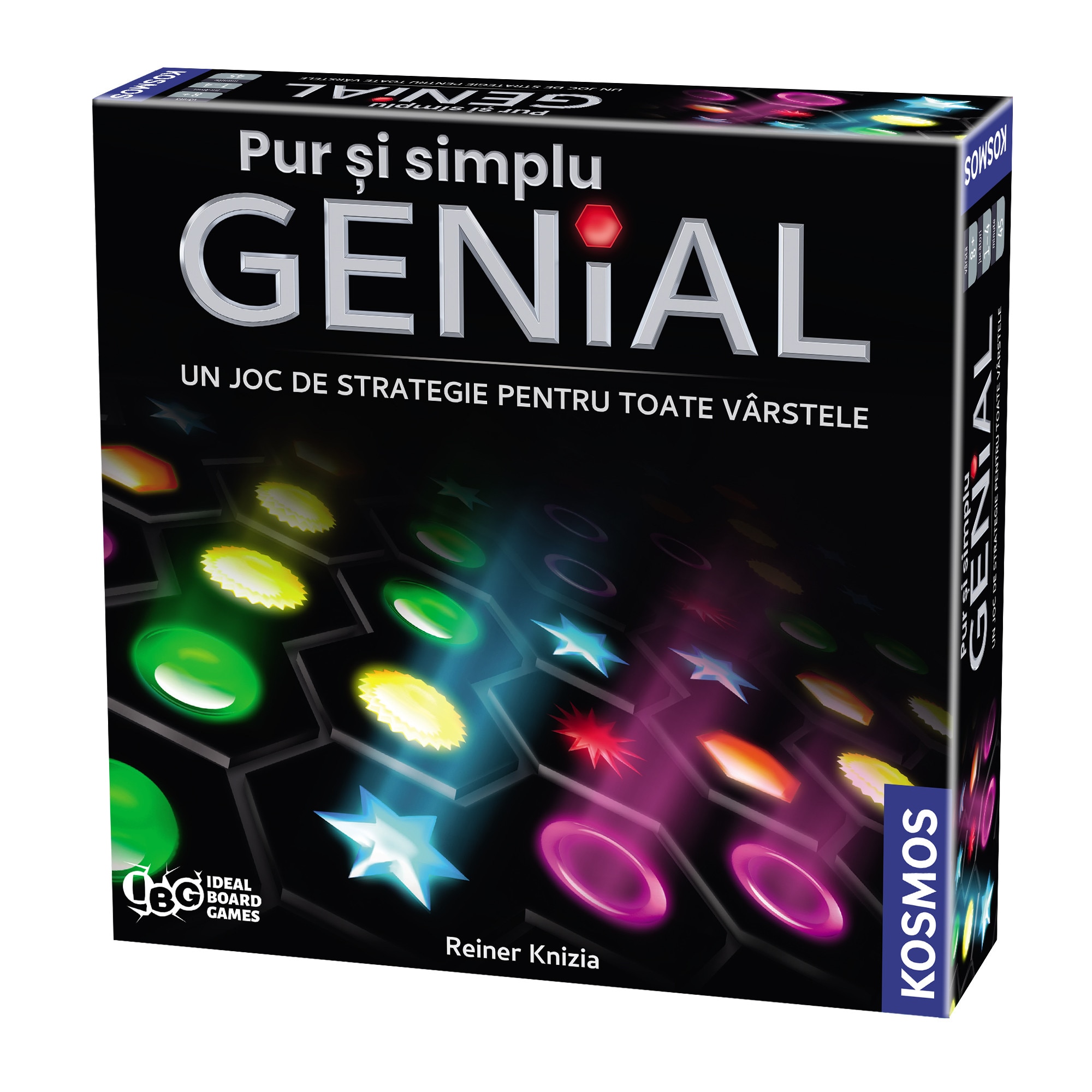 Joc Ideal Board Games - Genial, 1-4 jucatori, +8 ani