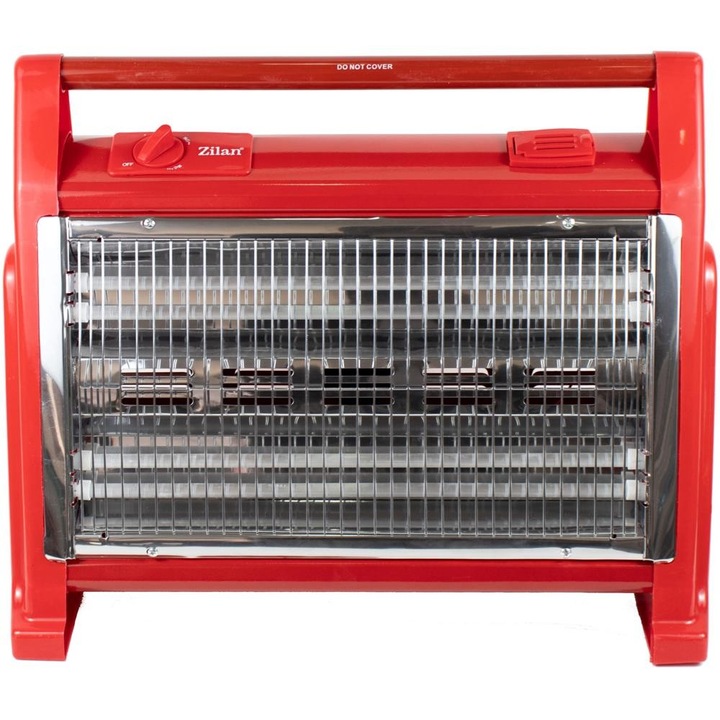 Set 2 x Radiator 4 Rezistente, cu Aeroterma si Umidificator, Putere 1600W