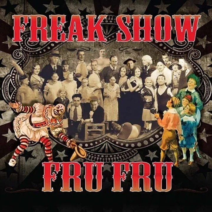 CD Fru Fru: Freak Show, cseh zene, digipack