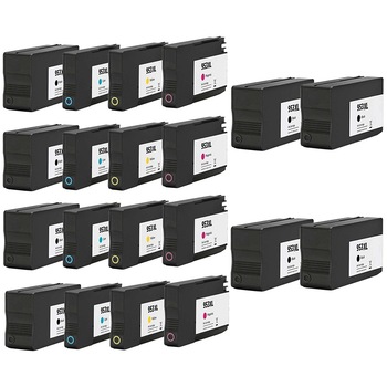 Set 20 Cartuse Compatibile cu H953XL 8 Black/4 Cyan/4 Magenta/4 Yellow cu HP OfficeJet Pro 7700/Pro 7720 /Pro 7730 /Pro 7740 WF /Pro 8200/Pro 8210/Pro 8216 /Pro 8218 /Pro 8710 /Pro 8715 /Pro 8718 /Pro 8719/ Pro 8720 /Pro 8720/ Pro 8725 / 8730 / Pro 8740 Set 20 Cartuse Compatibile cu H953XL 8 Black/4 Cyan/4 Magenta/4 Yellow cu HP OfficeJet Pro 7700/Pro 7720 /Pro 7730 /Pro 7740 WF /Pro 8200/Pro 8210/Pro 8216 /Pro 8218 /Pro 8710 /Pro 8715 /Pro 8718 /Pro 8719/ Pro 8720 /Pro 8720/ Pro 8725 / 8730 / Pro 8740