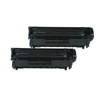 Set 2 Cartuse Toner compatibile pentru Imprimanta HP LaserJet 1012 Black Kit 2 2.000 Pag. Q2612A / Q2612AD / 12A / 12AD Set 2 Cartuse Toner compatibile pentru Imprimanta HP LaserJet 1012 Black Kit 2 2.000 Pag. Q2612A / Q2612AD / 12A / 12AD