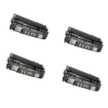 Set 4 Cartuse Toner compatibile pentru Imprimanta Canon LBP-3360 Black Kit 4 2.500 Pag. Q5949A / 49A Set 4 Cartuse Toner compatibile pentru Imprimanta Canon LBP-3360 Black Kit 4 2.500 Pag. Q5949A / 49A