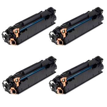 Set 4 Cartuse Toner compatibile pentru Imprimanta HP LaserJet P 1601 Black Kit 4 2.100 Pag. CE278A / 78A Set 4 Cartuse Toner compatibile pentru Imprimanta HP LaserJet P 1601 Black Kit 4 2.100 Pag. CE278A / 78A