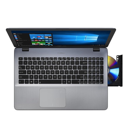 Laptop ASUS X542UR-DM303T cu procesor Intel® Core™ i5-8250U pana la 3.40 GHz, Kaby Lake R, 15.6", Full HD, 4GB, 1TB, DVD-RW, NVIDIA® GeForce® 930MX 2GB, Microsoft Windows 10, Matt Dark Grey