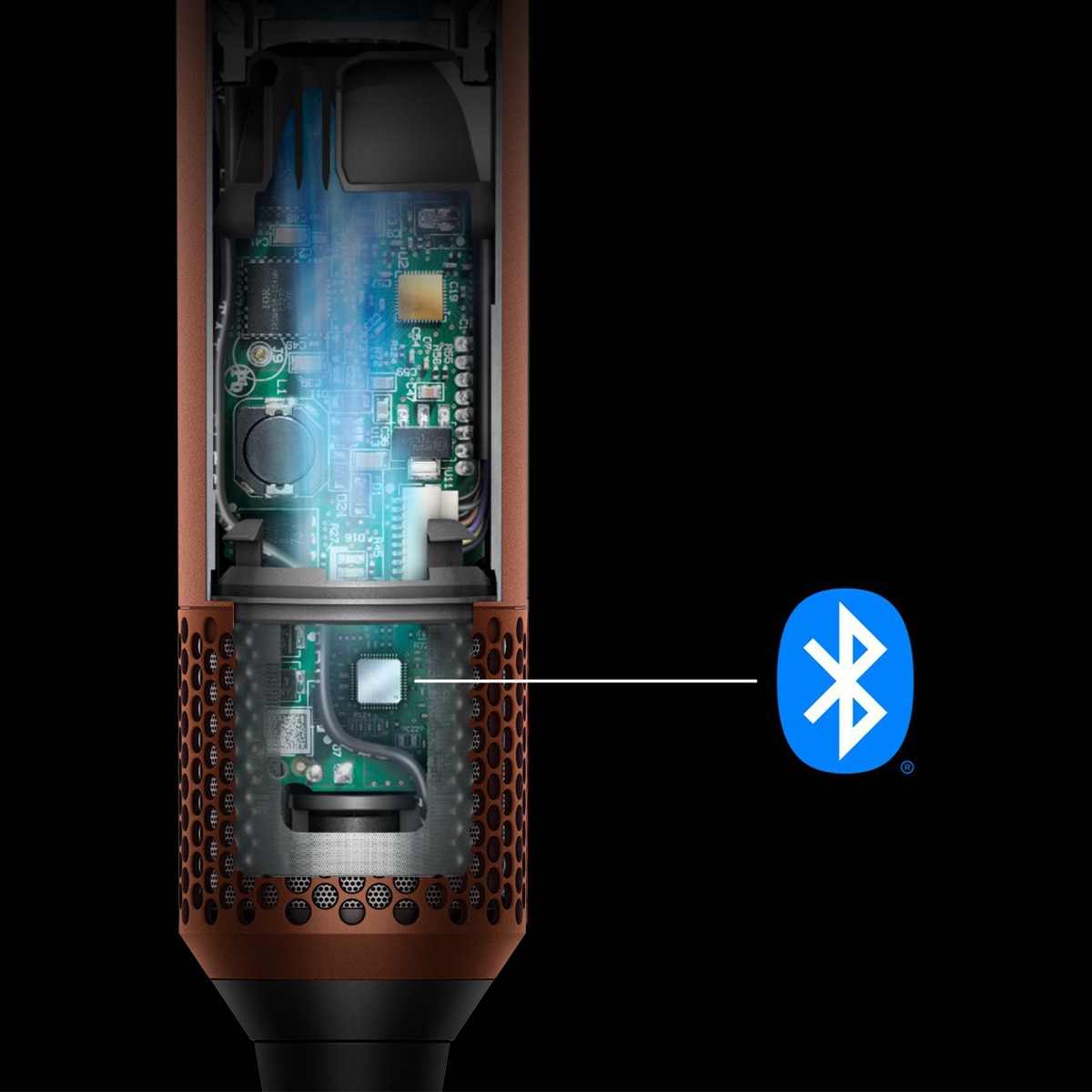 Ondulator multistyler Dyson HS08 Airwrap i.d.™, conexiune