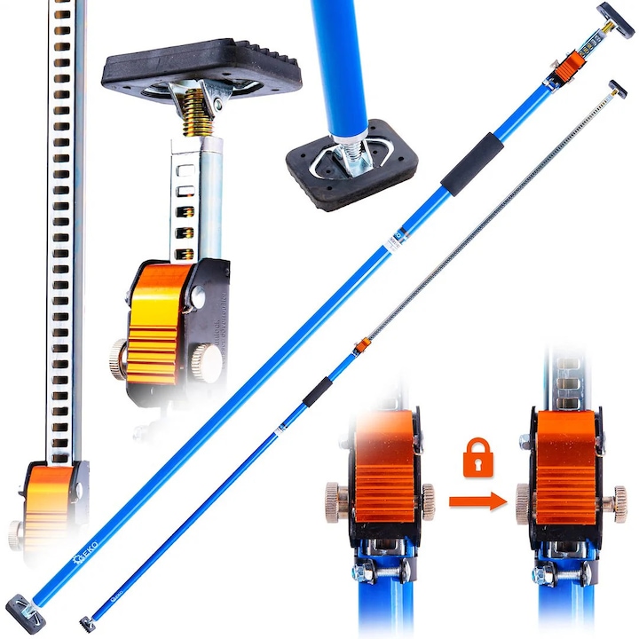 Suport telescopic pentru placi, 160-290 cm, capacitate maxima 60 kg, Geko G31002