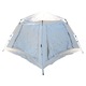 Cort camping 2 persoane pliabil automat pop-up, 2 usi, deschidere 4 parti, plasa anti-insecte, impermeabil 240x240x155cm