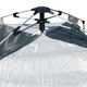 Cort camping 2 persoane pliabil automat pop-up, 2 usi, deschidere 4 parti, plasa anti-insecte, impermeabil 240x240x155cm
