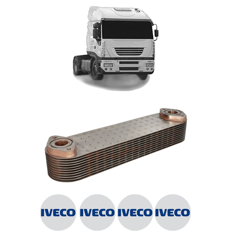 Radiator racire ulei IVECO STRALIS I din 2002 KW 353 CP 480 CMC 12882 ...