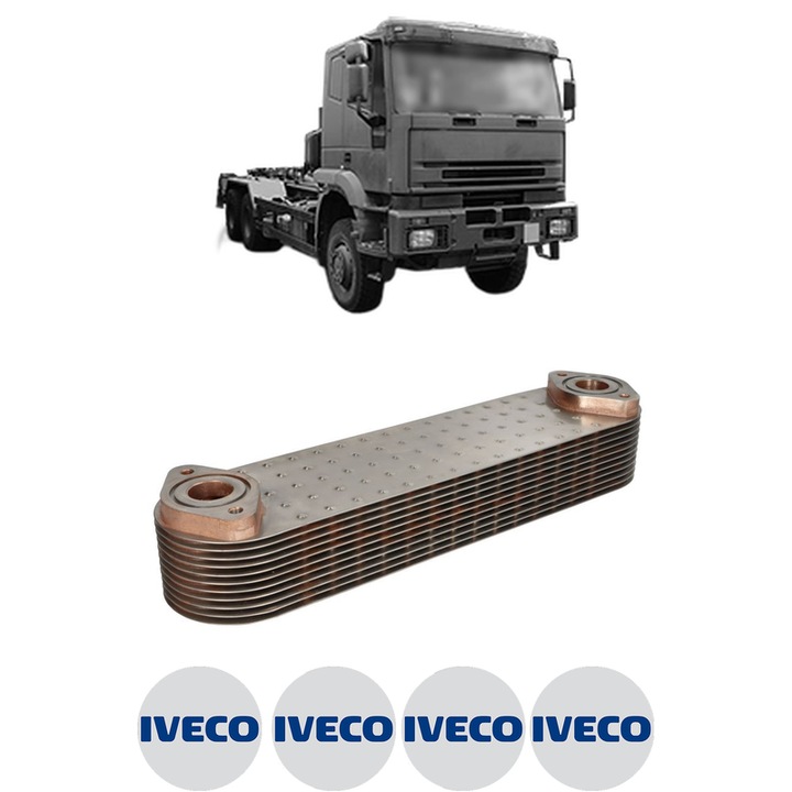 Radiator racire ulei IVECO TRAKKER I din 2004-2007 KW 353 CP 480 CMC ...