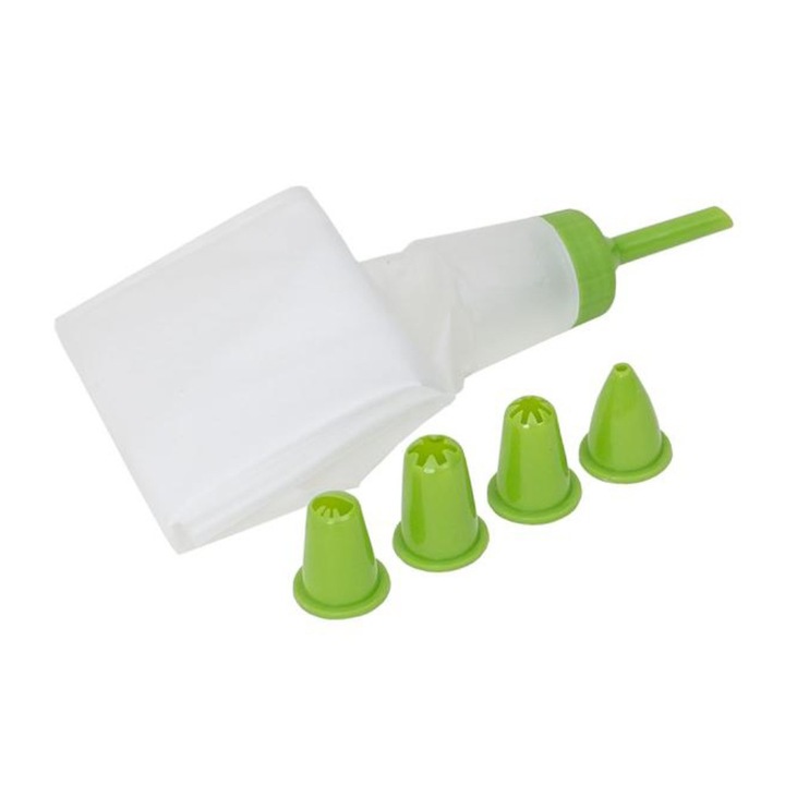 Set 2 x Punga pentru Ornat Torturi, 5 Capete